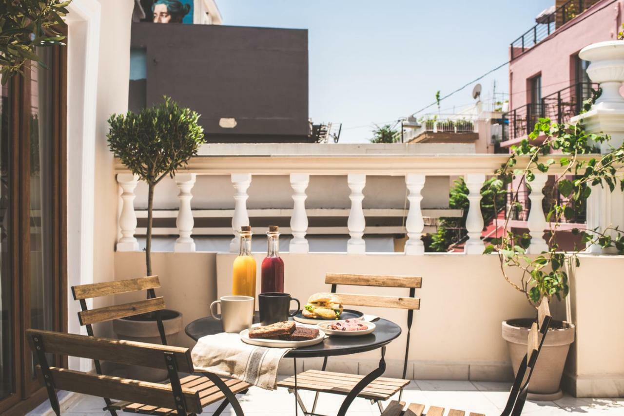 Stone House Near Acropolis - Living Stone Diamond Apartment เอเธนส์ ภายนอก รูปภาพ