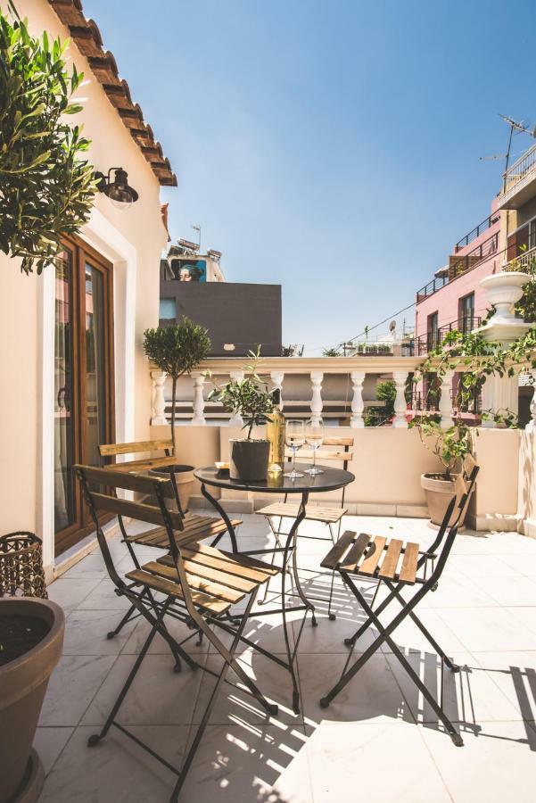Stone House Near Acropolis - Living Stone Diamond Apartment เอเธนส์ ภายนอก รูปภาพ